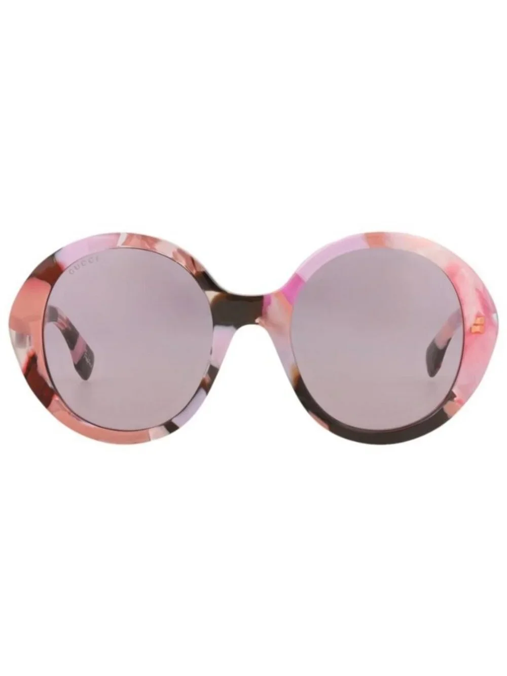 New Gucci Womens Round/Oval Pink Pink Violet Fashion Designer Sunglasses